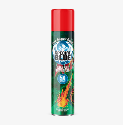 5x Ultra European Butane Special Blue