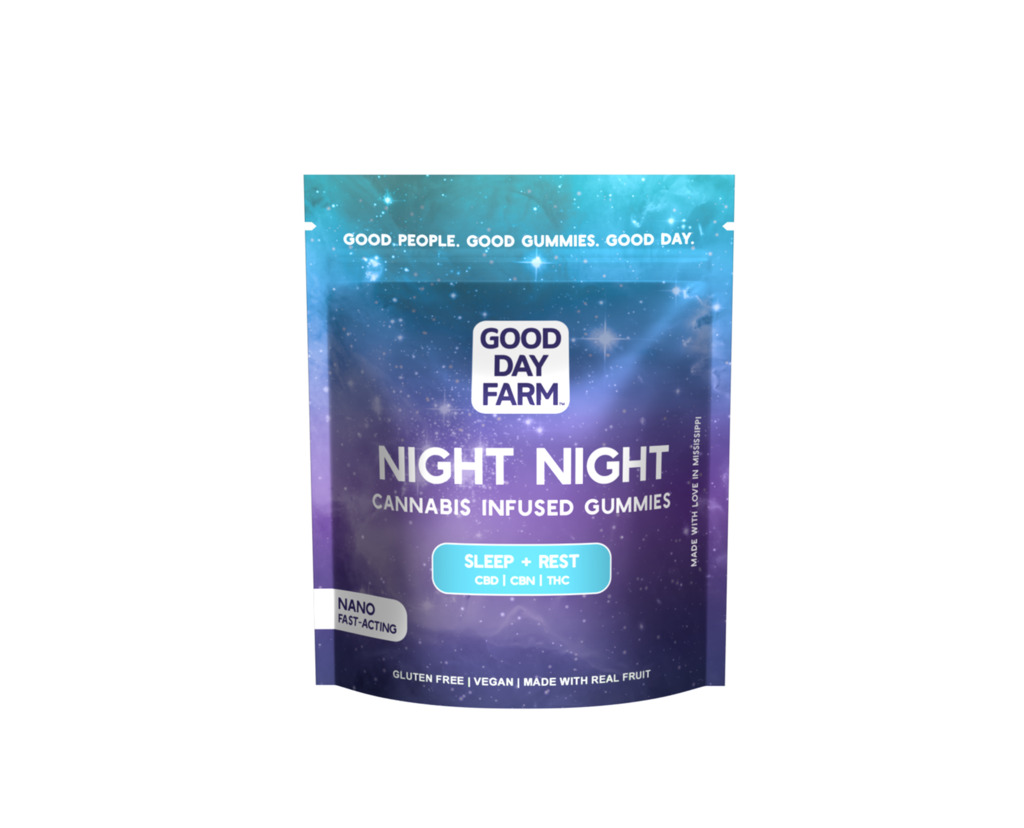 Gummies | Night Night | 60mg CBD:40mg CBN:40mg THC Good Day Farm