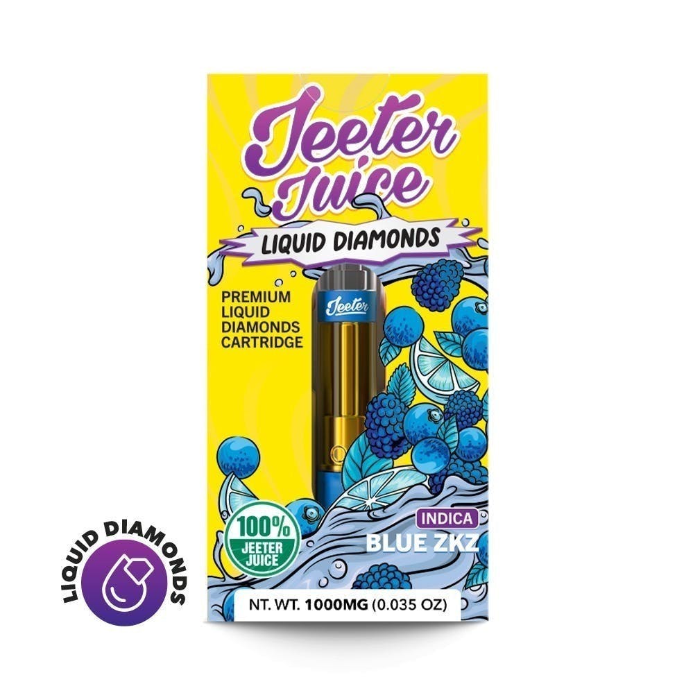 Buy Jeeter Cartridges Blue ZKZ 1 g image