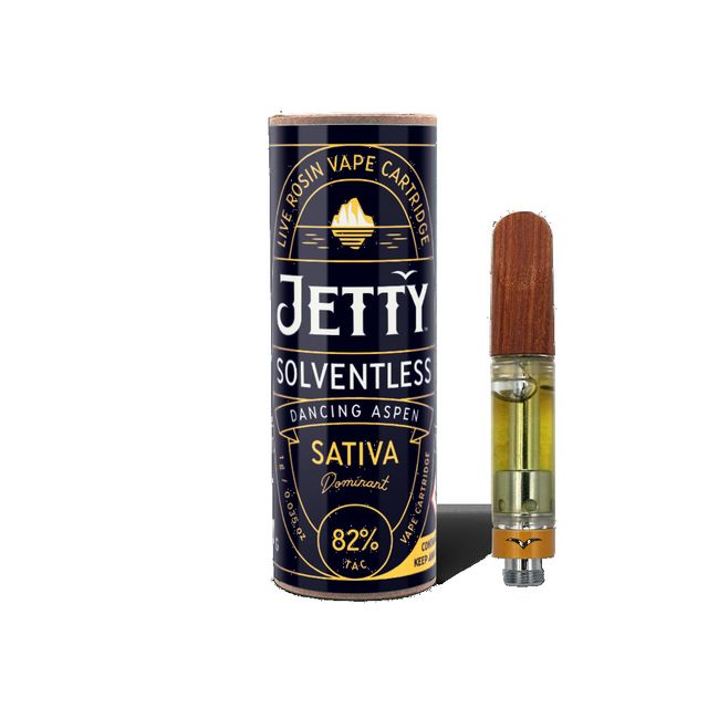 Dancing Aspen Solventless Cartridge Jetty Extracts (CO)