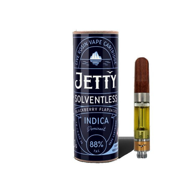 Blackberry Flapjacks Solventless Cartridge Jetty Extracts (CO)