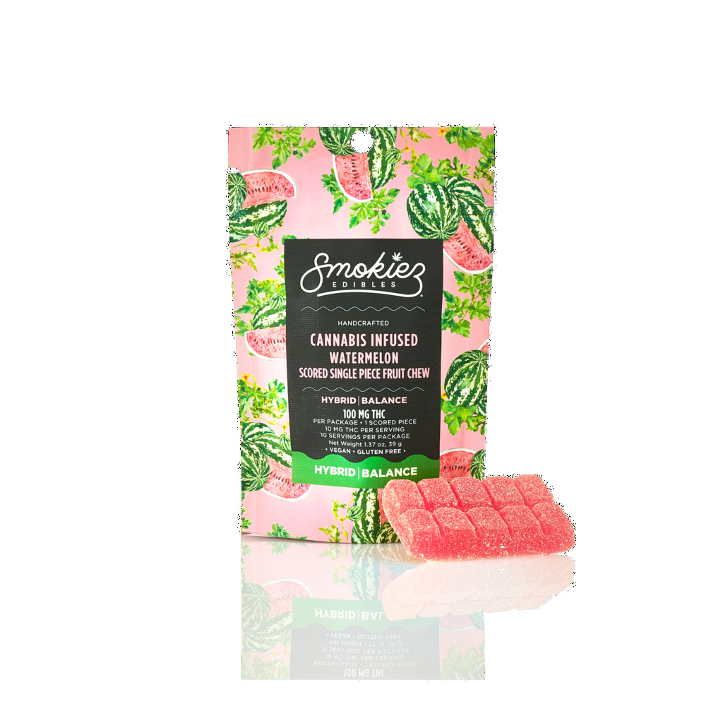 Sweet Watermelon Single Gummies Smokiez Edibles