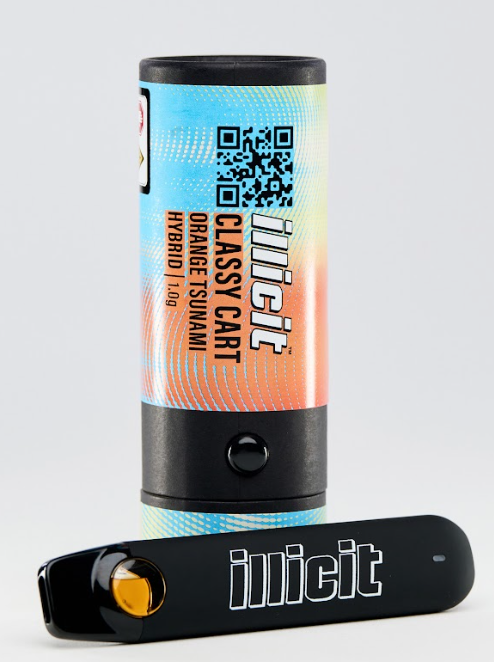 Buy illicit Vape Orange Tsunami 1 G image