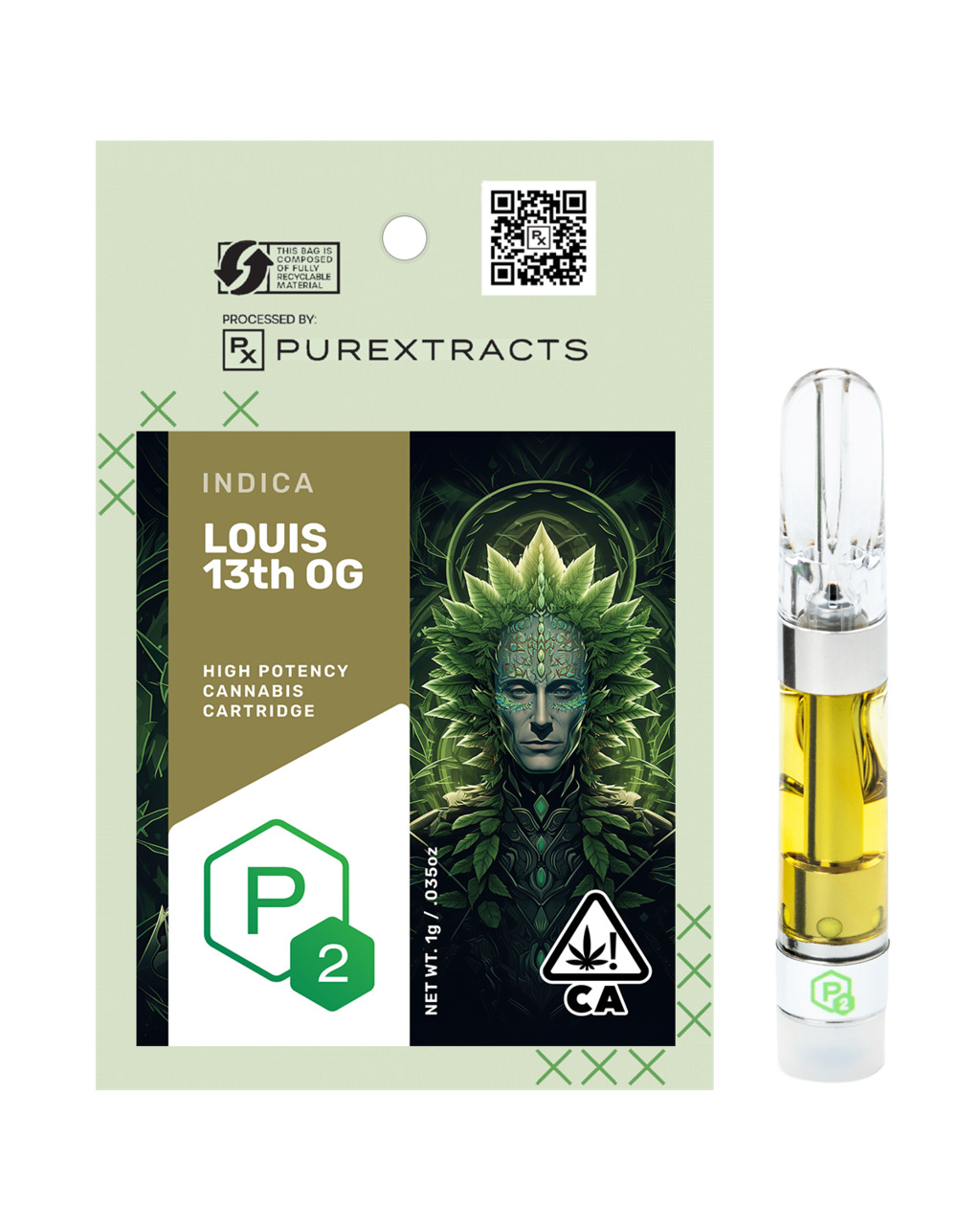 Buy P2 Cartridges Louis XIII OG 1 gram image