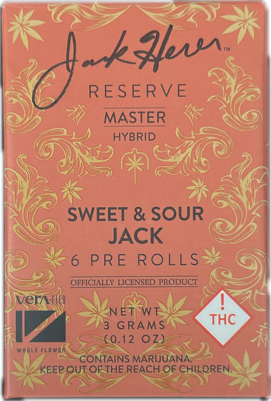 Sweet n Sour Jack Preroll 6-Pack Jack Herer