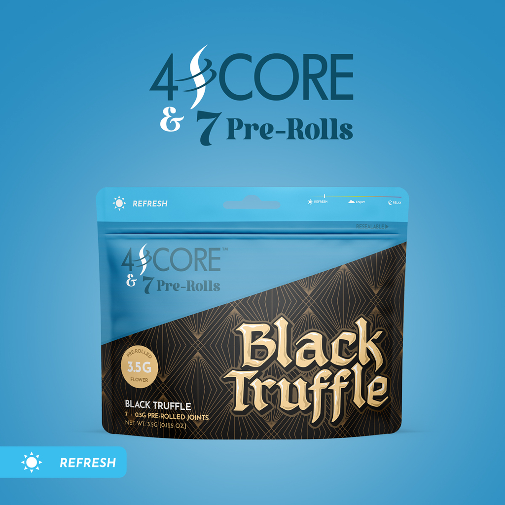 Buy 4score Pre-Roll Black Truffle 0.5 g  x  7 Pack image №0