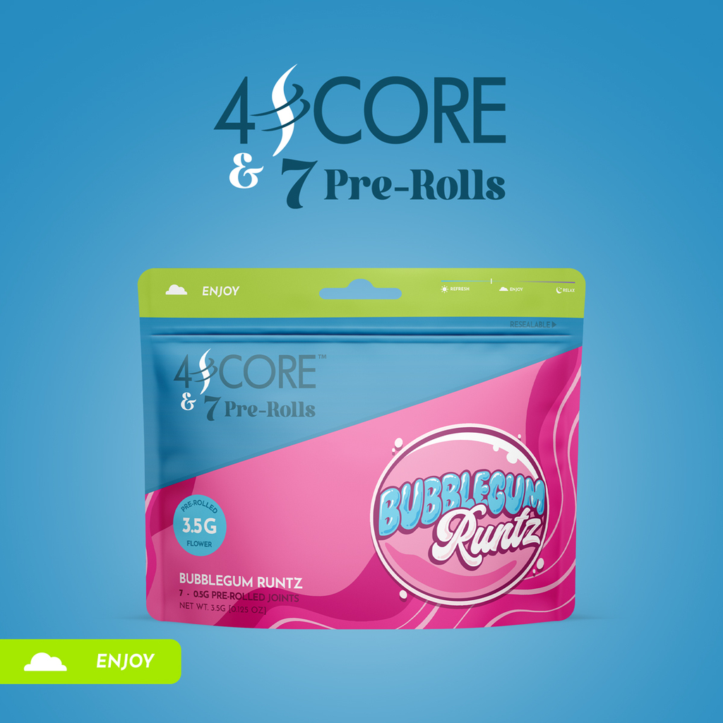 Buy 4score Pre-Roll Bubblegum Runtz 0.5 g  x  7 Pack image №0