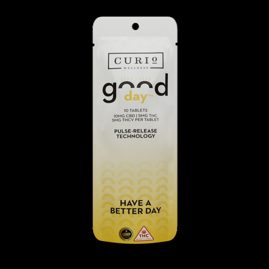 Good Day tablets CBD:THC:THCV Curio