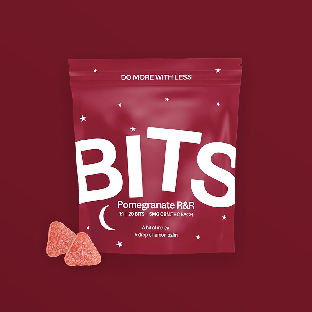 Bits Pomegranate R&R Medicated 1:1 CBN:THC Verano