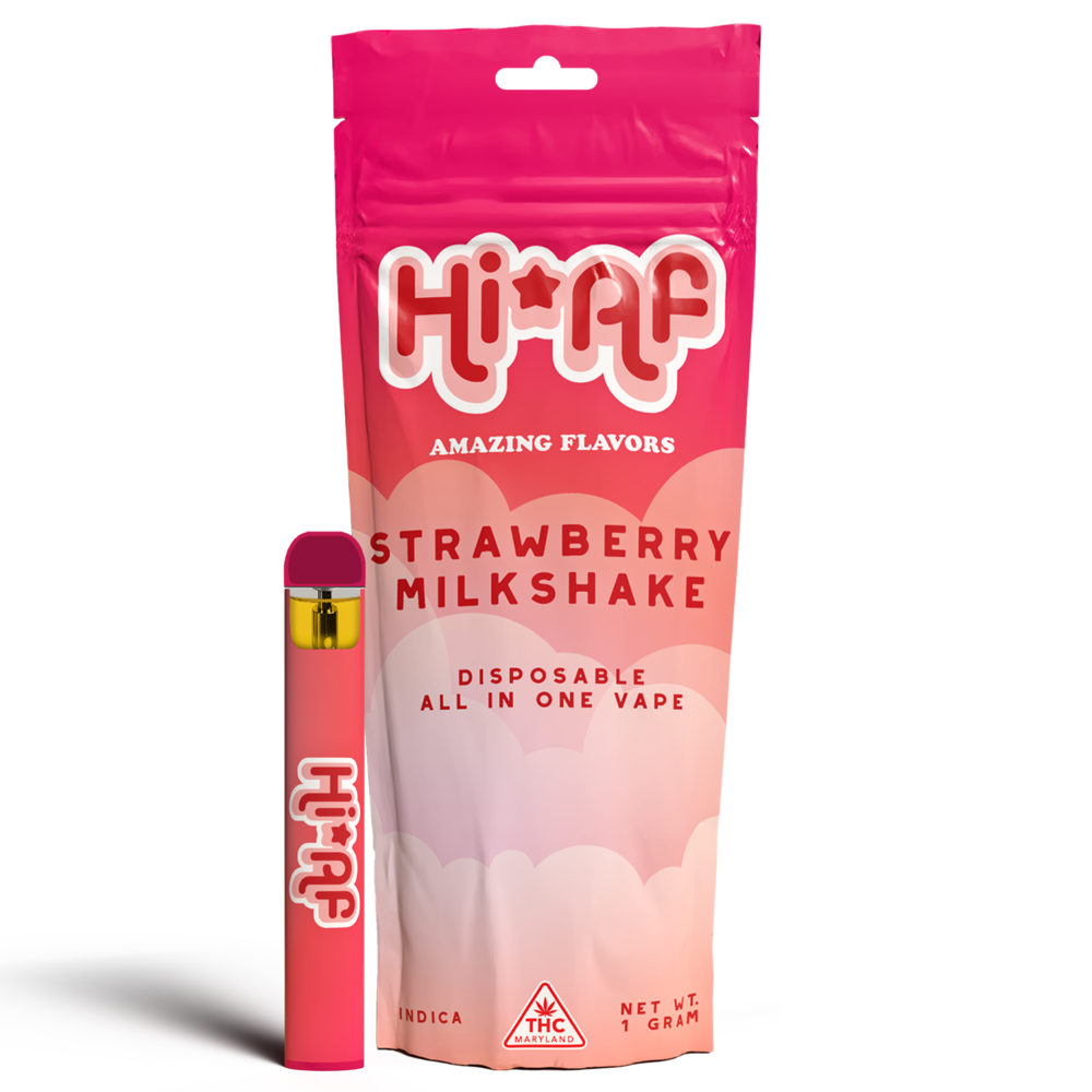 | Strawberry Milkshake Disposable HiAF