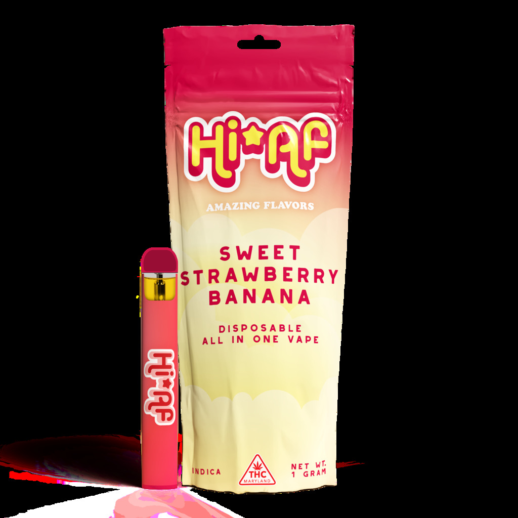 | Sweet Strawberry Banana Disposable HiAF