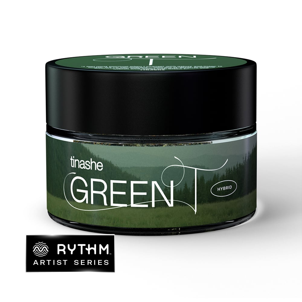 Artist Series Green T Rythm