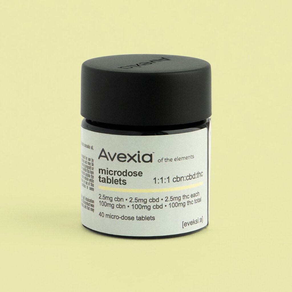 Avexia 1:1:1 Microdose CBN:CBD:THC Verano