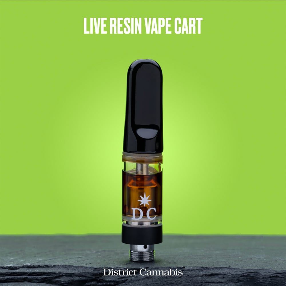 | DMV OG Live Resin Cartridge District Cannabis