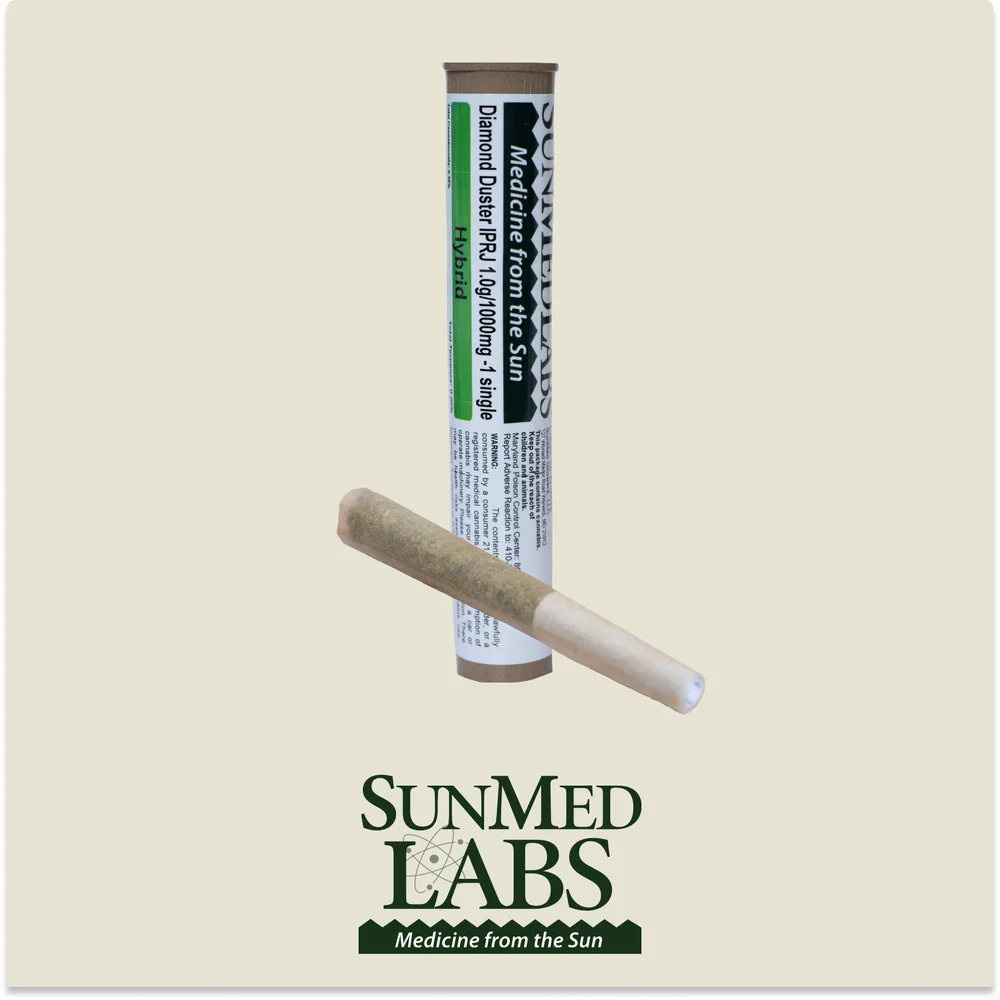 Buy SunMed Growers Pre-Rolls GMO x Skywalker Diamond Duster 1g 1pk image