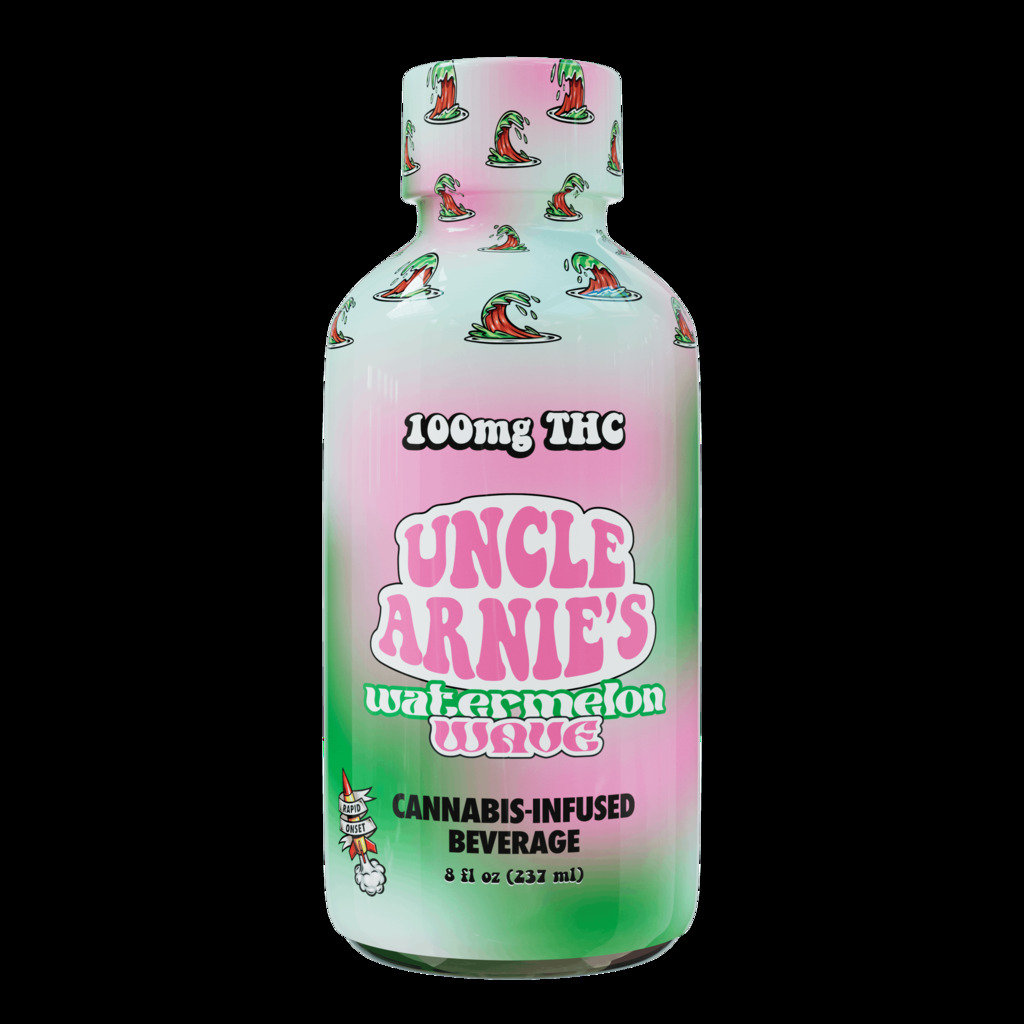 Buy Uncle Arnie's Beverages Watermelon Wave 100 mg image