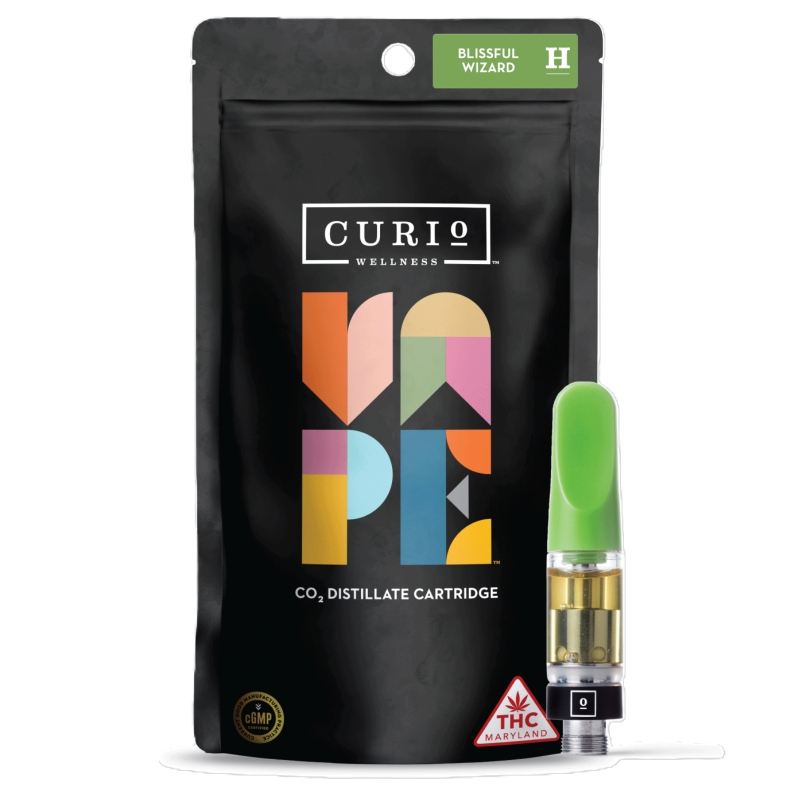 Buy Curio Wellness Cartridges Blissful Wizard 0.5g image