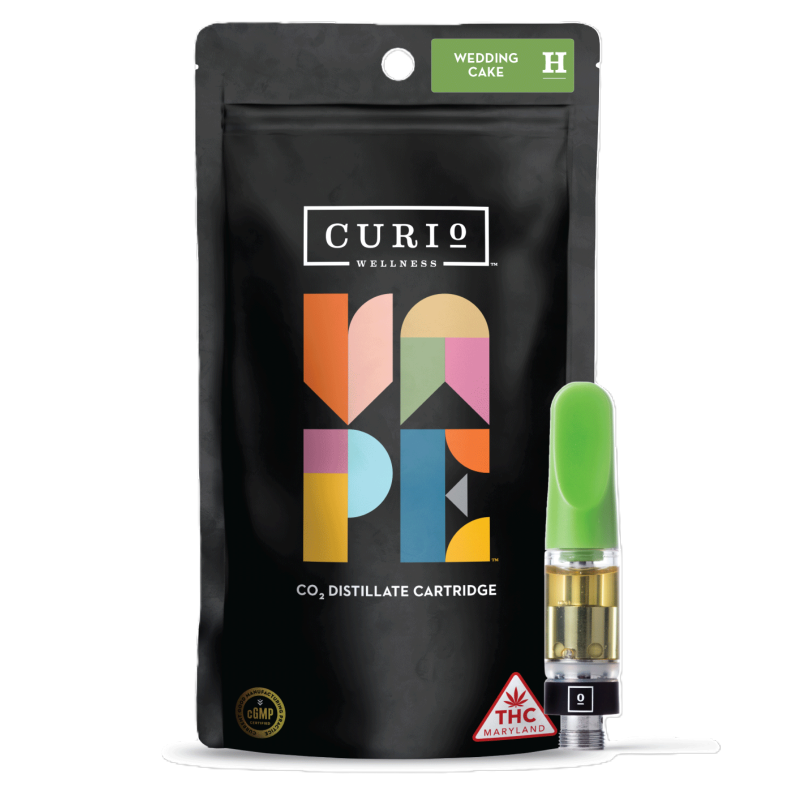 Buy Curio Wellness Cartridges Wedding Cake 1g image