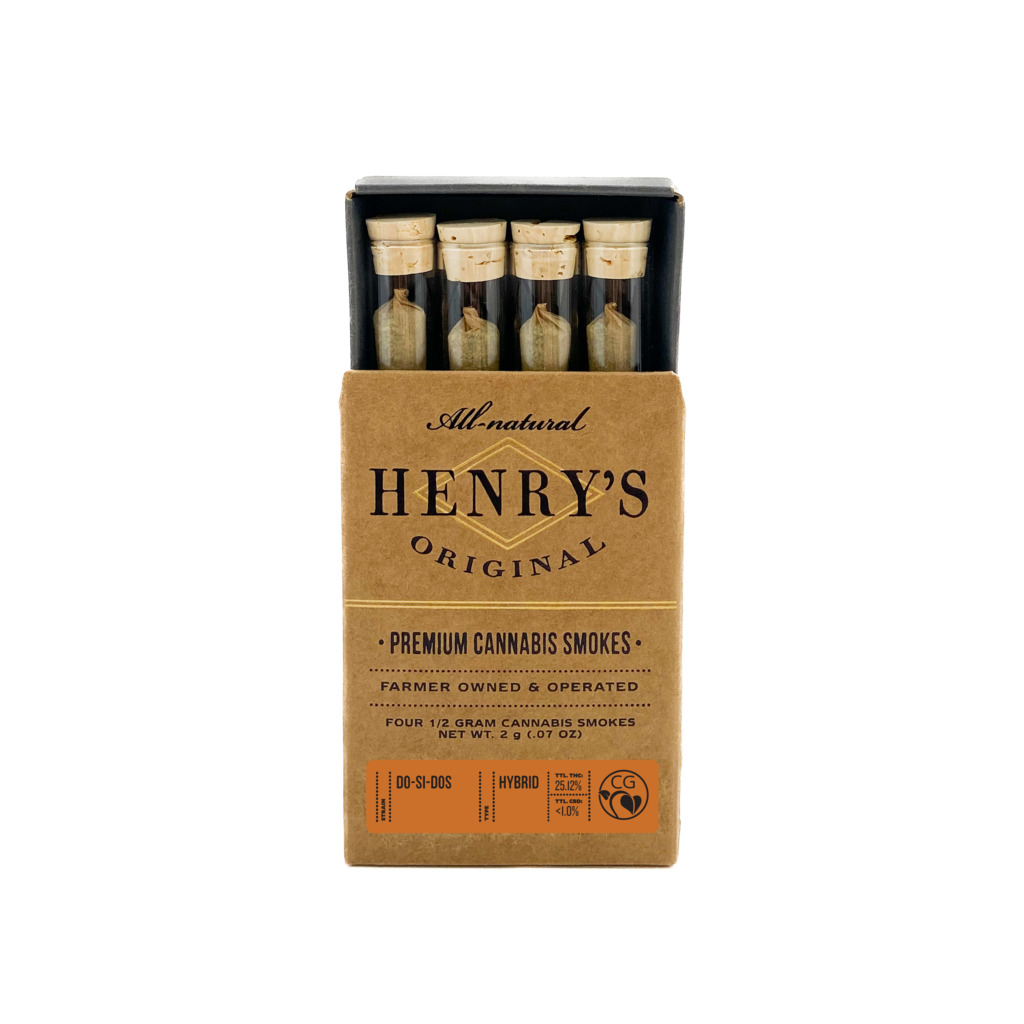 Buy Henry's Original Pre-Rolls Do-Si-Dos 2g / 4-Pack image