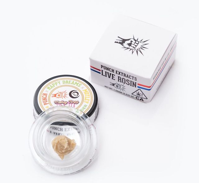 Fat Burger Live Rosin Badder Punch Edibles