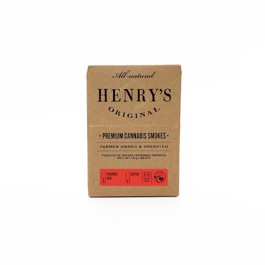 Buy Henry's Original Pre-roll Panama Red 14Pk Prerolls 14 G image