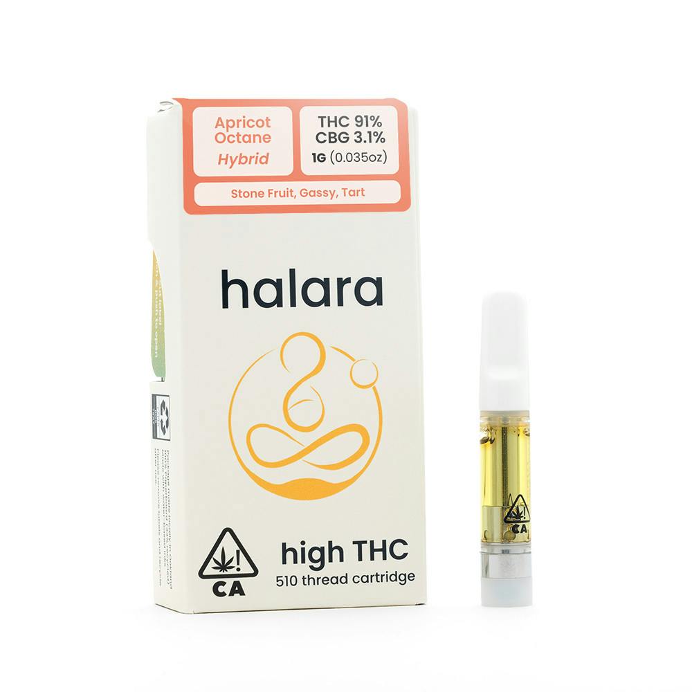 Buy Halara Cartridges Apricot Octane 1 g image №0