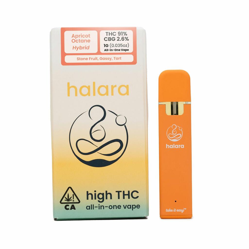 Buy Halara Cartridges Apricot Octane 1 g image