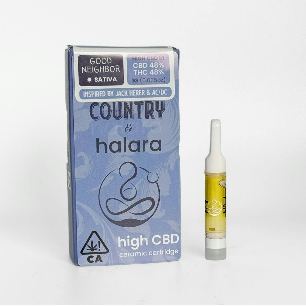 Buy Halara Cartridges Good Neighbor 1:1 1 g (1:1 CBD:THC) image №0