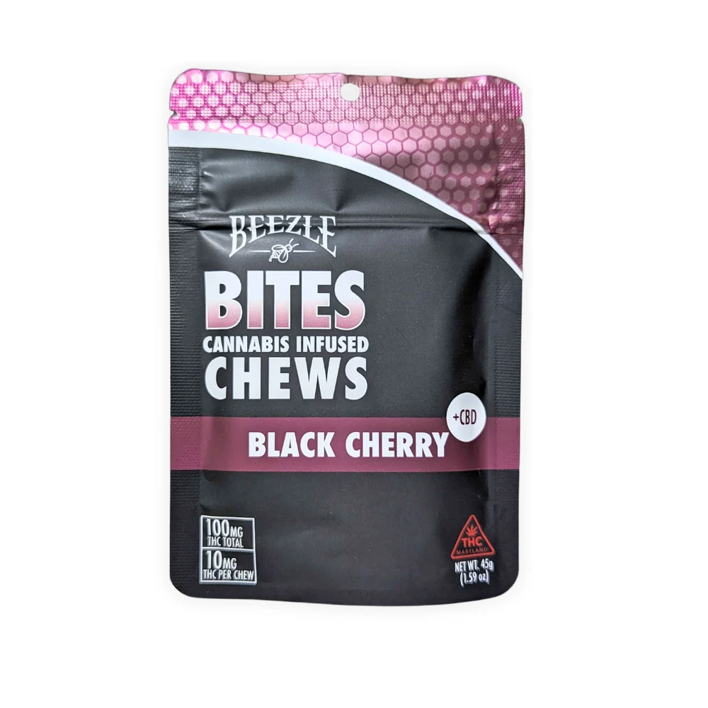 Beezle Bites Cannabis Infused 4:1 Black Cherry Beezle