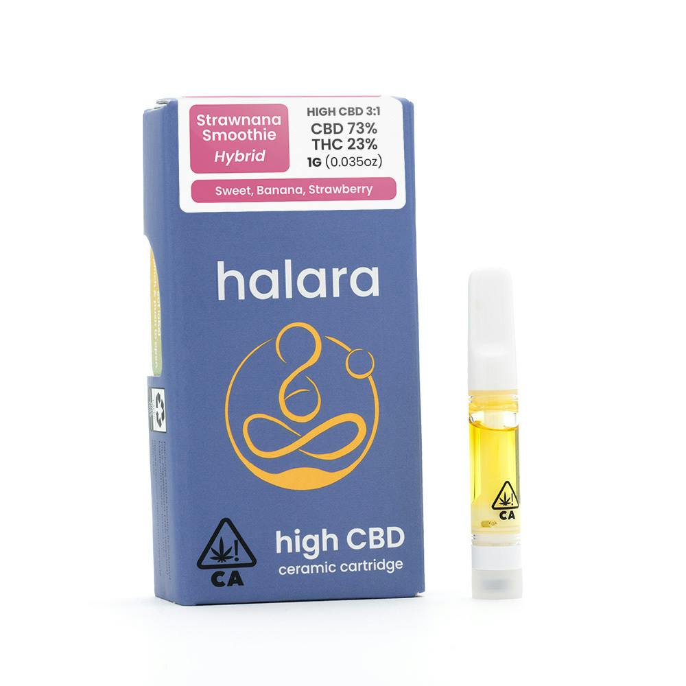 Strawnana Smoothie 3:1 (CBD:THC) Halara