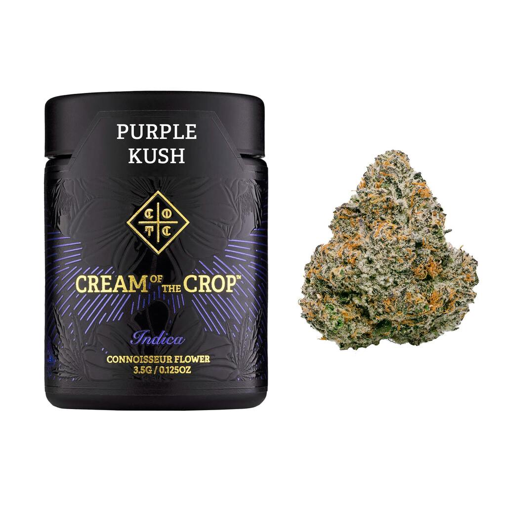 Buy Cream Of The Crop Flower Purple Kush 3.5 g image №0