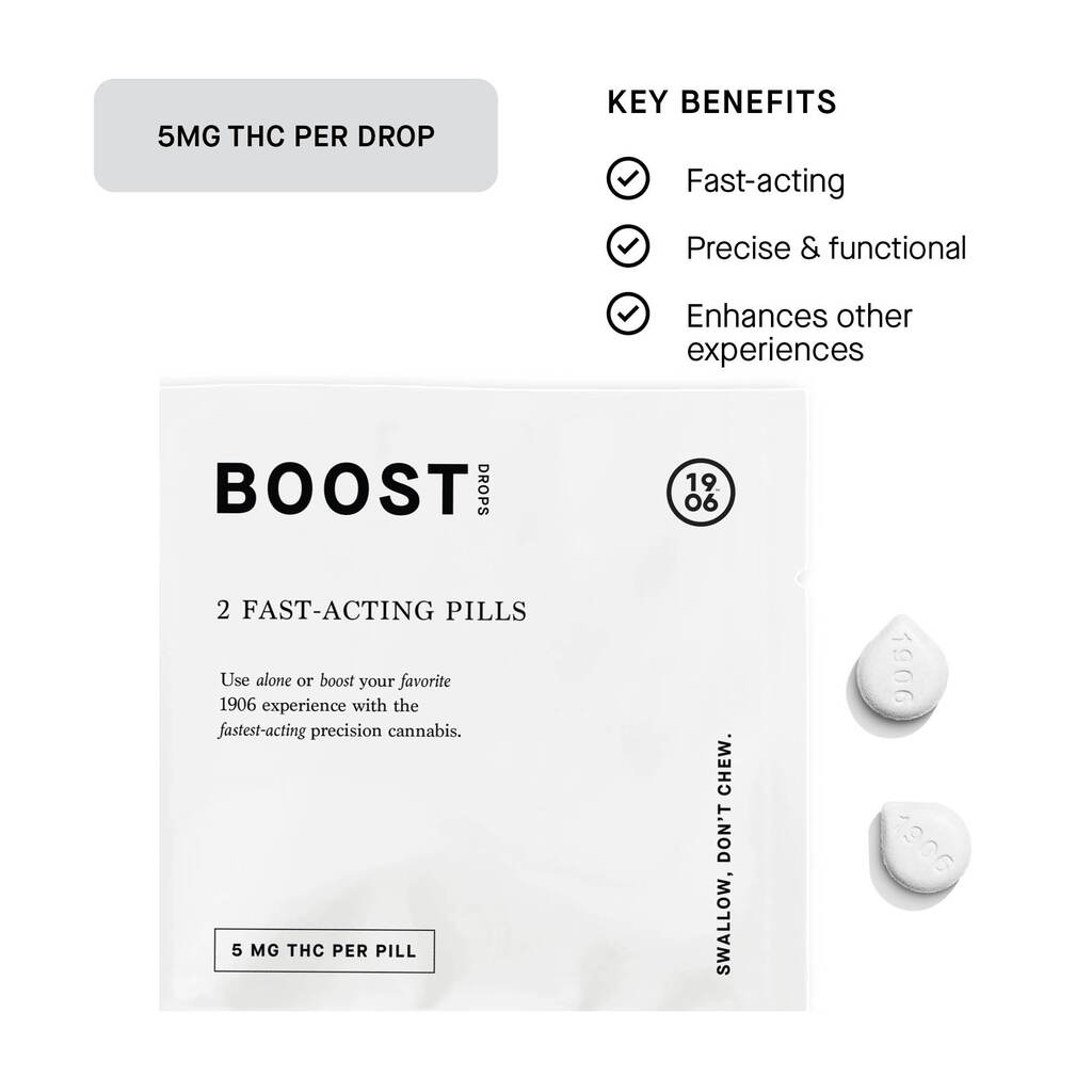 Buy 1906 Edible Boost Tablets 10 mg 2pk image