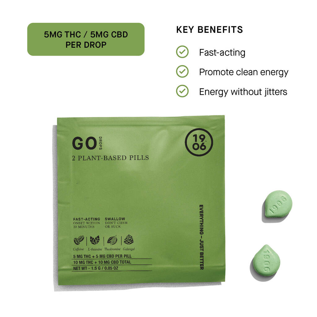 Buy 1906 Edible Go Tablets (2 pk) 10 mg image №0