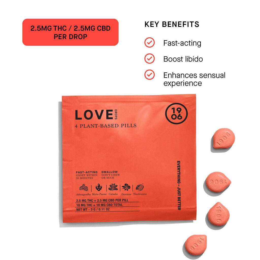 Buy 1906 Edible Love Tablets 4 Pack image №0