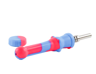 Silicone Dab Straw Green Dragon Accessories