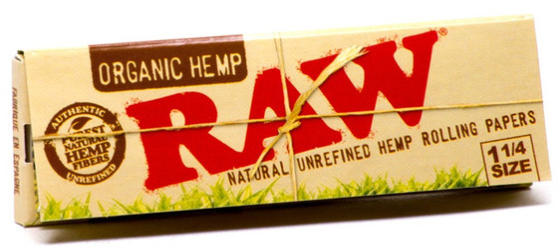 Buy Raw Accessories Organic Hemp Papers  1 1/4" image