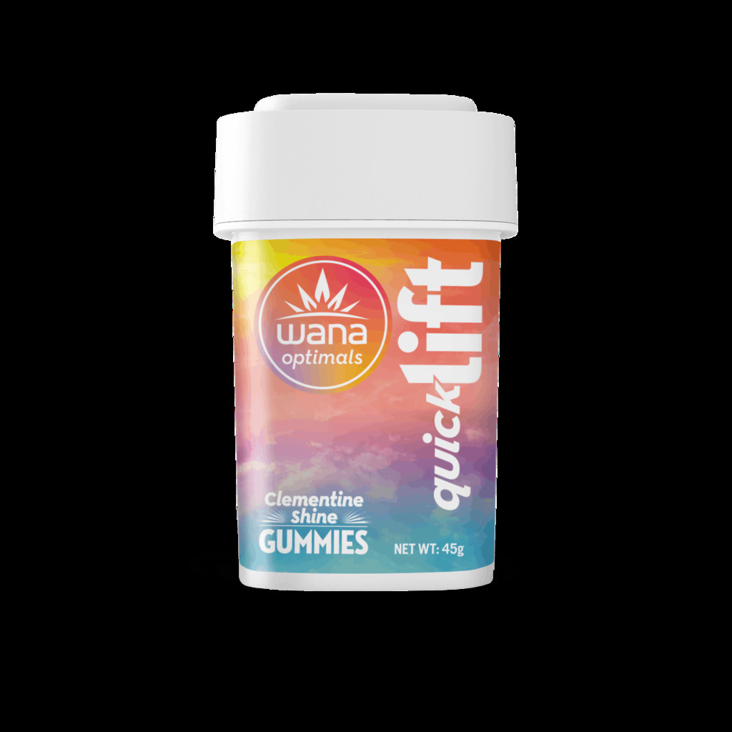 Optimals Quick Lift Clementine Shine 1:1 THC:CBG Wana