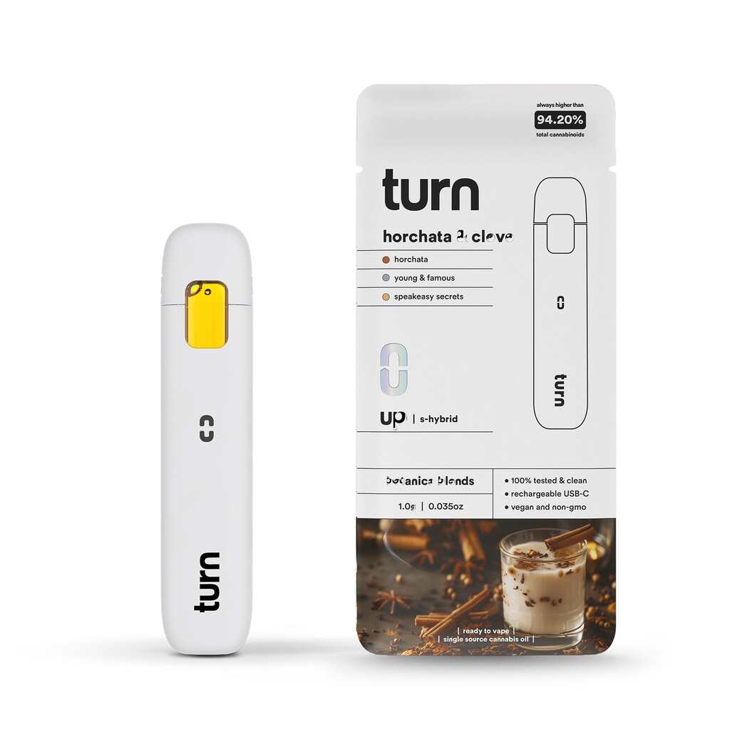 Buy turn Vape Cartridge Horchata & Clove Disposable 1 G image №0