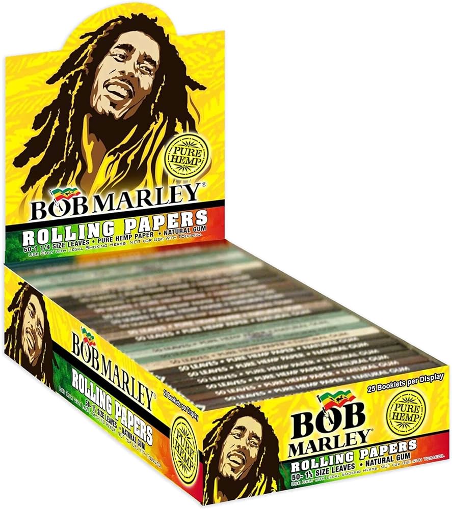 Buy Bob Marley Accessories Rolling Papers King Size image