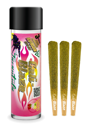 Strawberry Lemonade Tarantula Infused Pre-roll 3 pack (I)