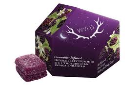 Buy Wyld Edibles Boysenberry 1:1:1 THC:CBD:CBN 10mg 10pk image