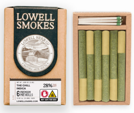 Buy Lowell Smokes Pre-Roll The Chill Indica Blend 3.5g image