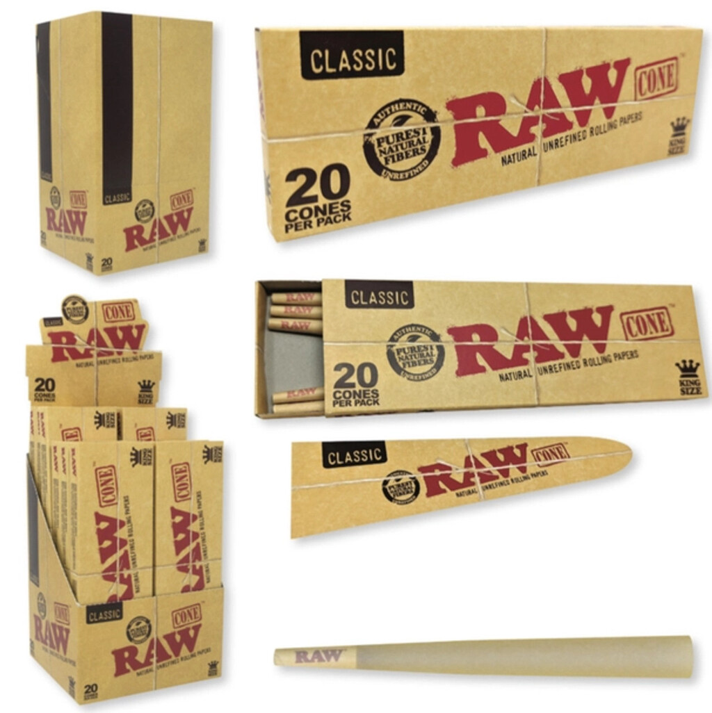 Classic King Size Pre-Rolled RAW