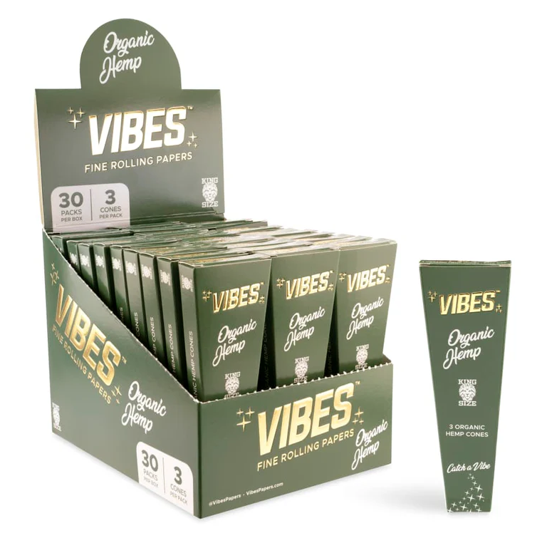 King Size Organic Hemp Vibes