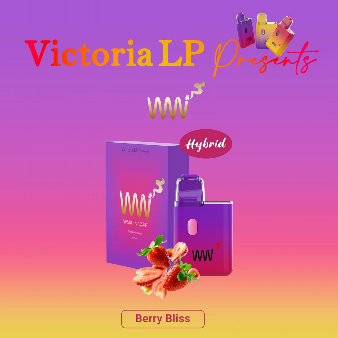 Buy Wake N Vape Vapes Berry Bliss [0.5g] image