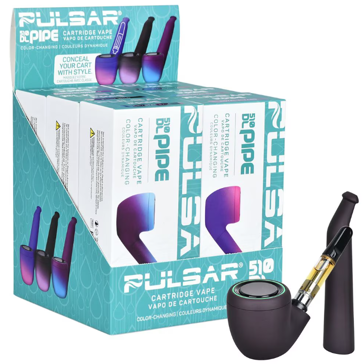 Buy Pulsar Accessories 510 DL Pipe Thermo Series Cartridge Vape Assorted Colors image