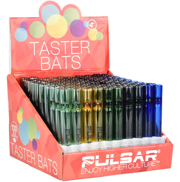 Buy Pulsar Accessories 4" Glass Taster Bat Assorted Colors image №0