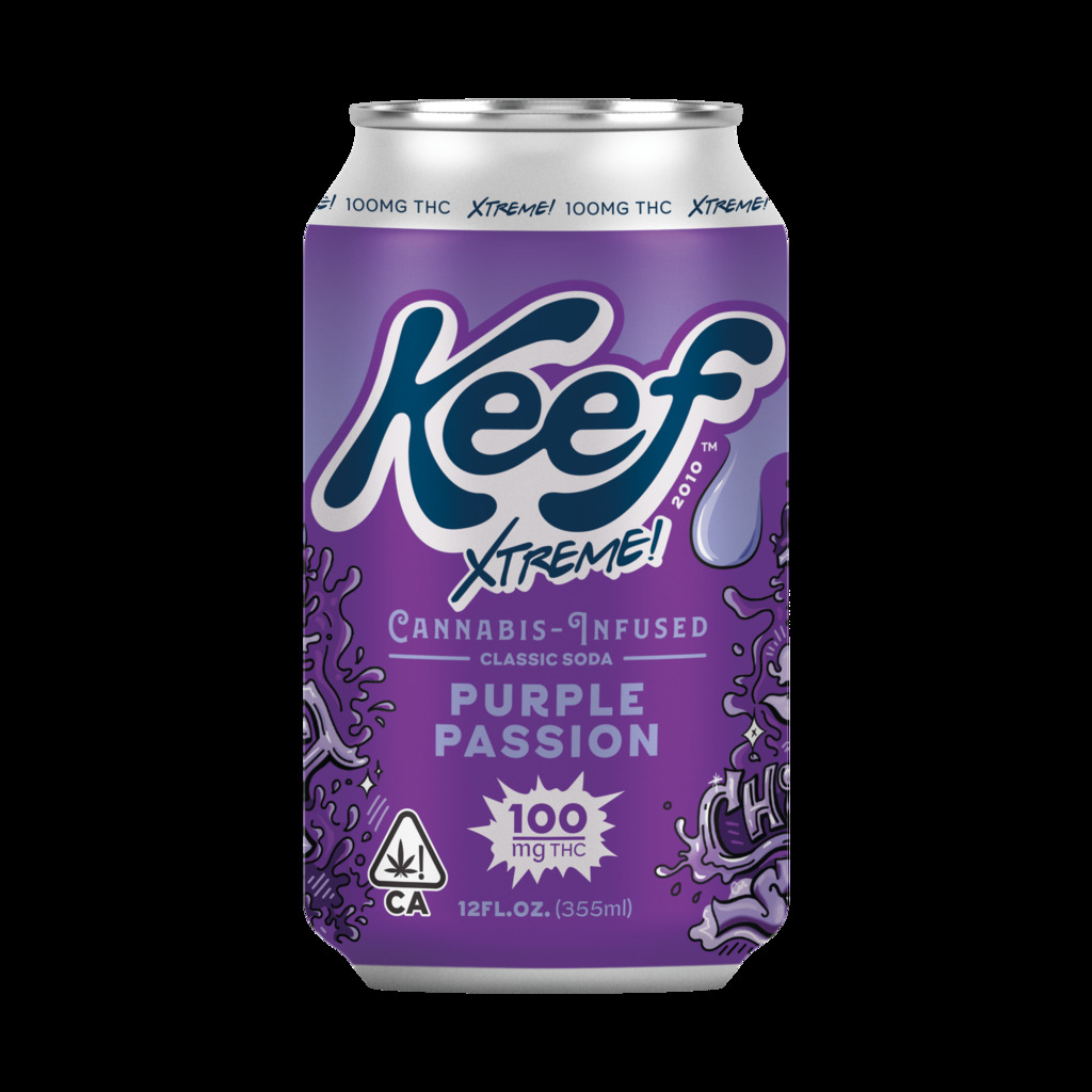 Buy Keef Beverages Purple Passion 100 mg image №0