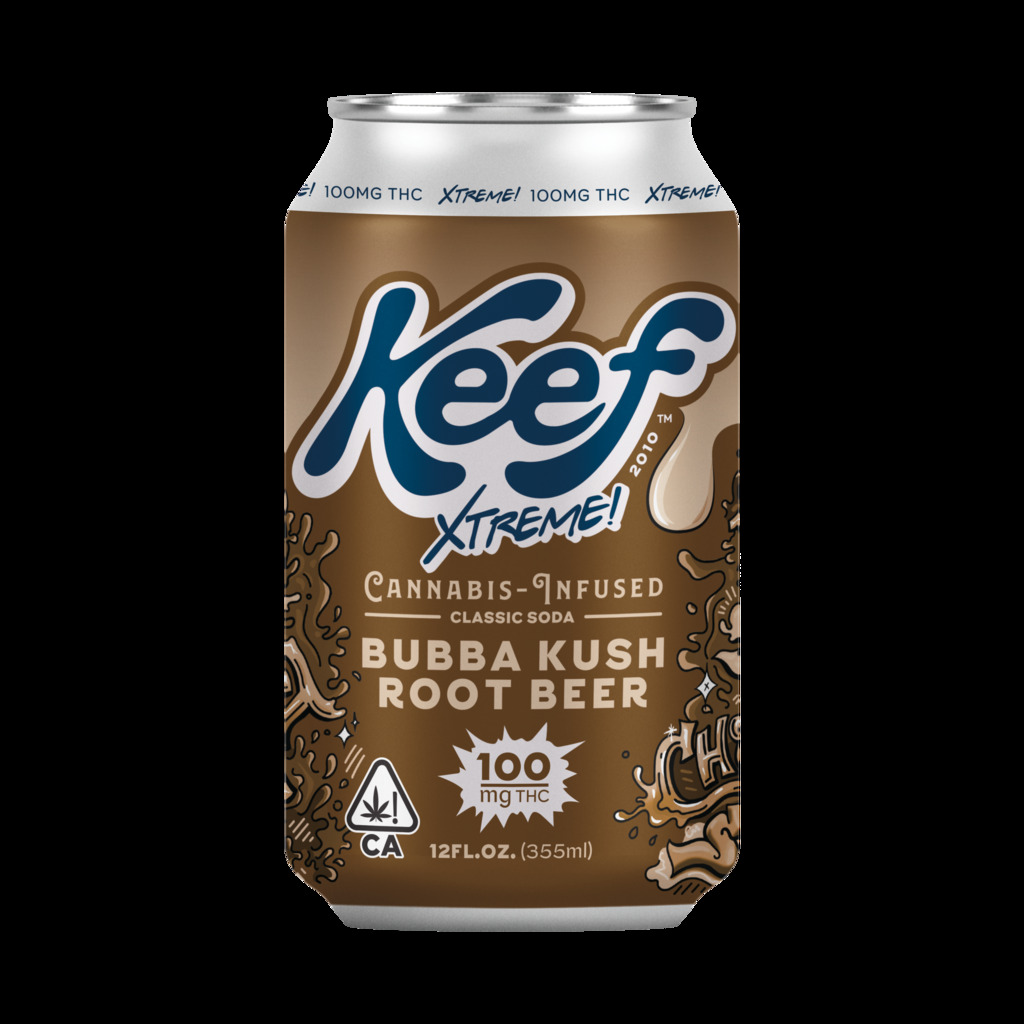 Buy Keef Beverages Bubba Kush Root Beer 100 mg image №0