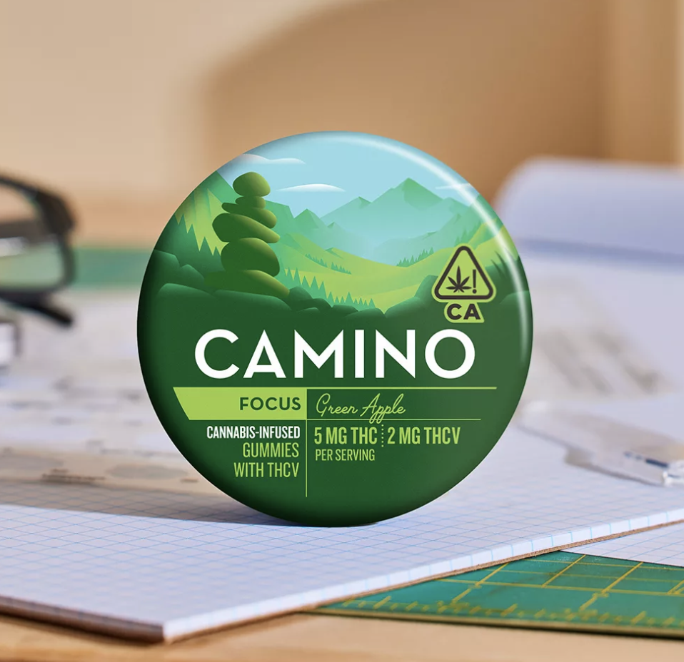 Green Apple THCV Focus Gummies Camino